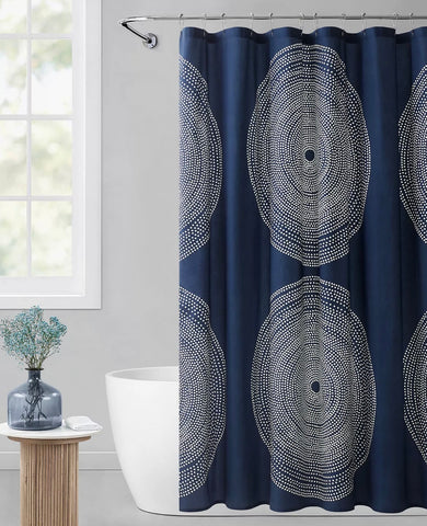 Marimekko shower curtain, cotton, Fokus